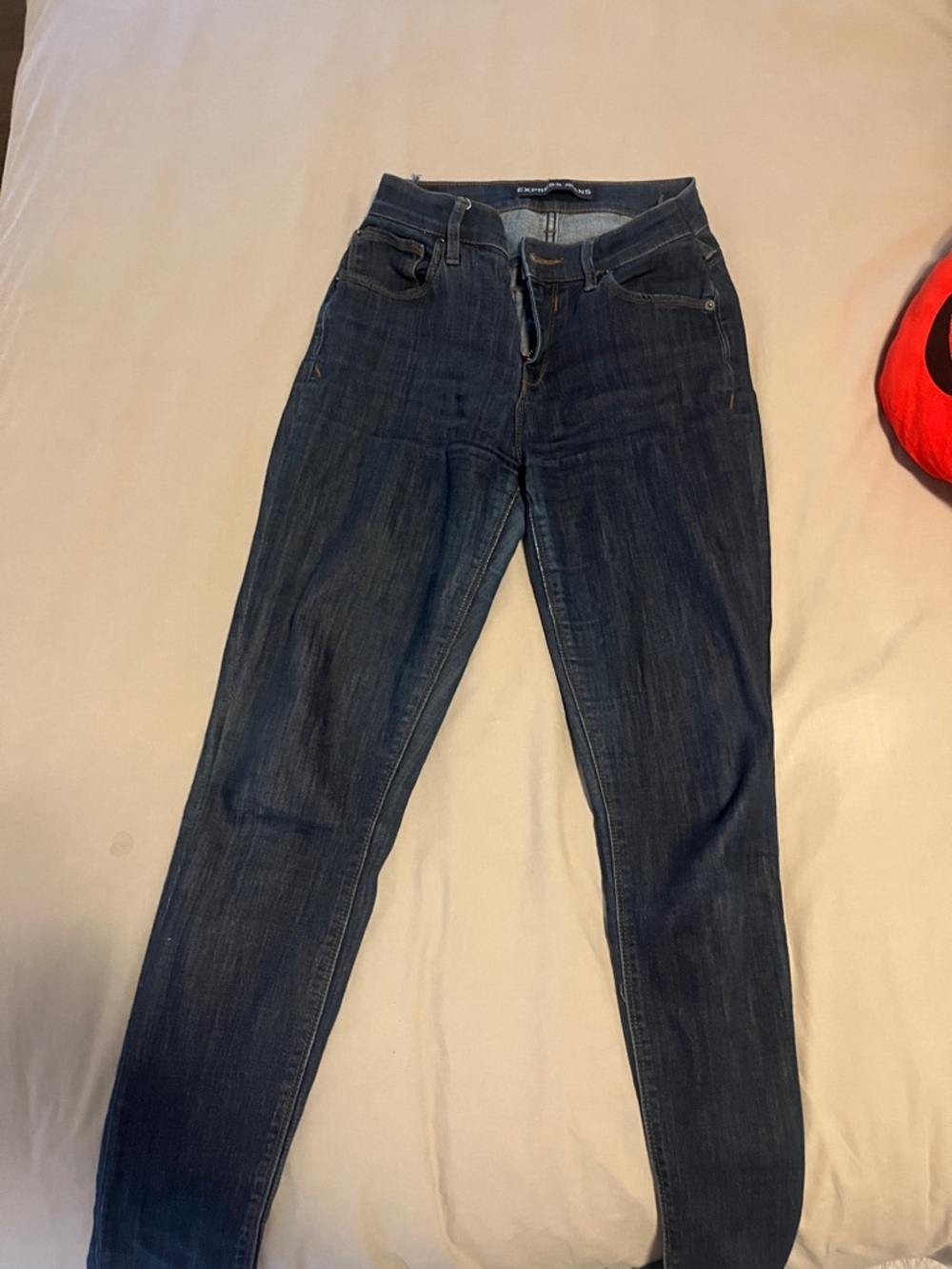 Express jeans Dark Blue Women’s Skinny Jeans